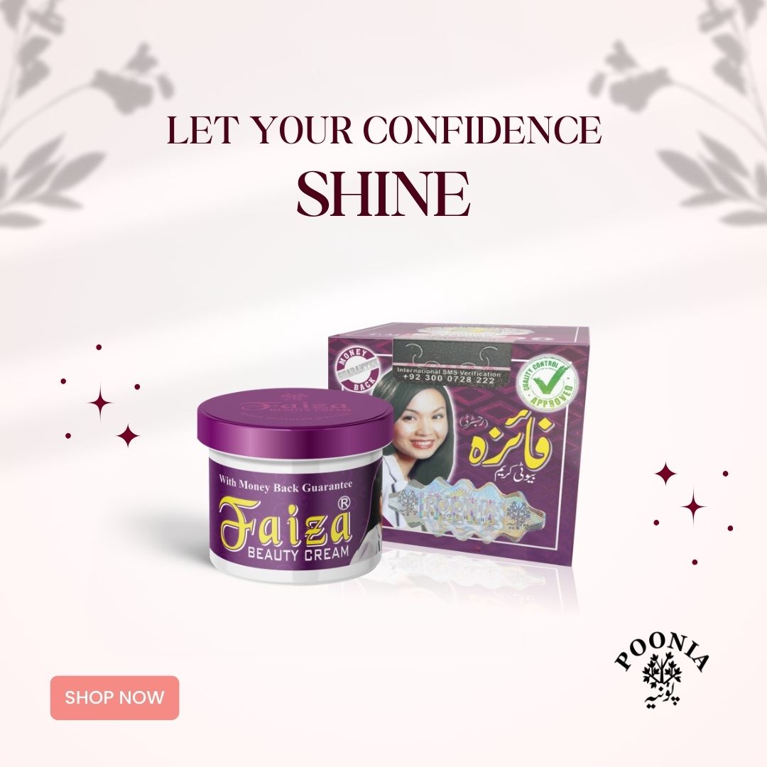 Faiza Beauty Cream – Large 50g – Skin Brightening & Spot Reduction Cream (Exp. 04/2026)