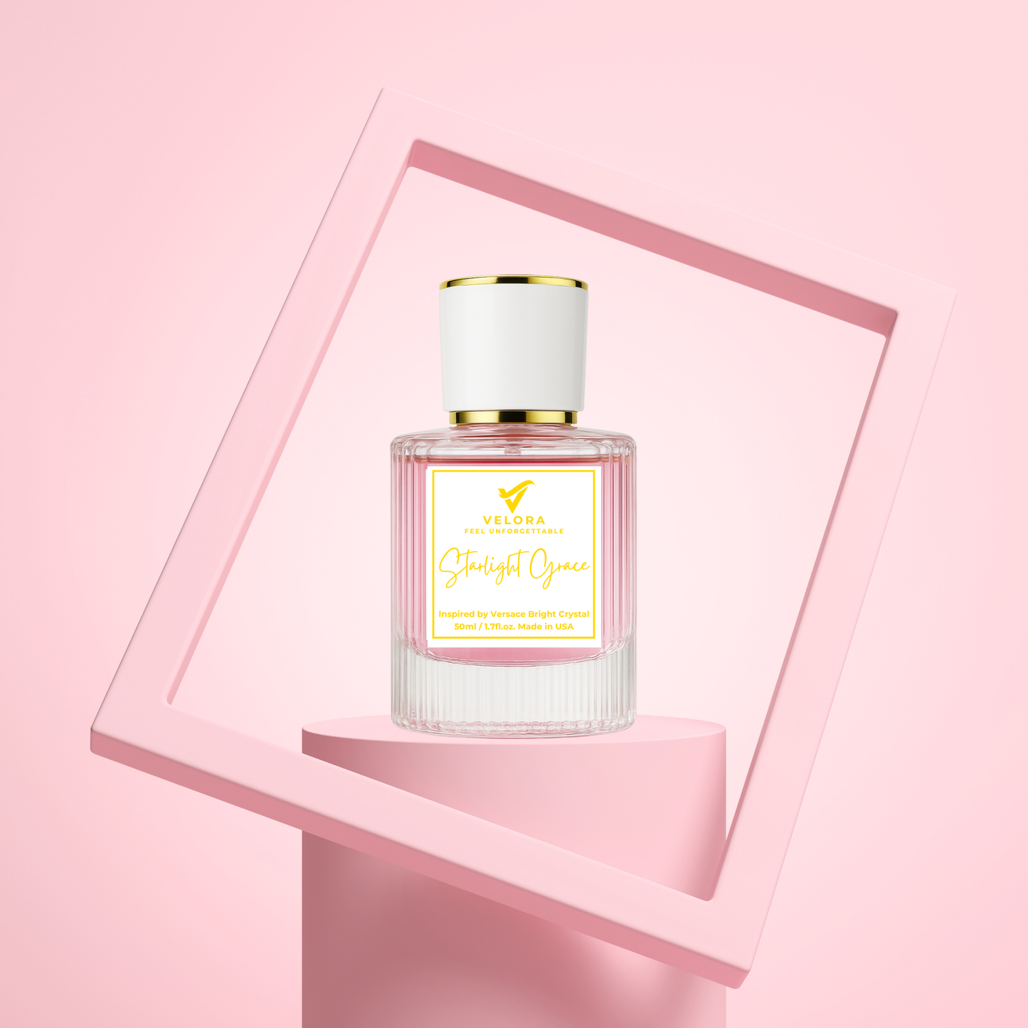 Velora Starlight Grace – Women’s Perfume 50ml | Long Lasting Eau de Parfum Inspired by Bright Crystal