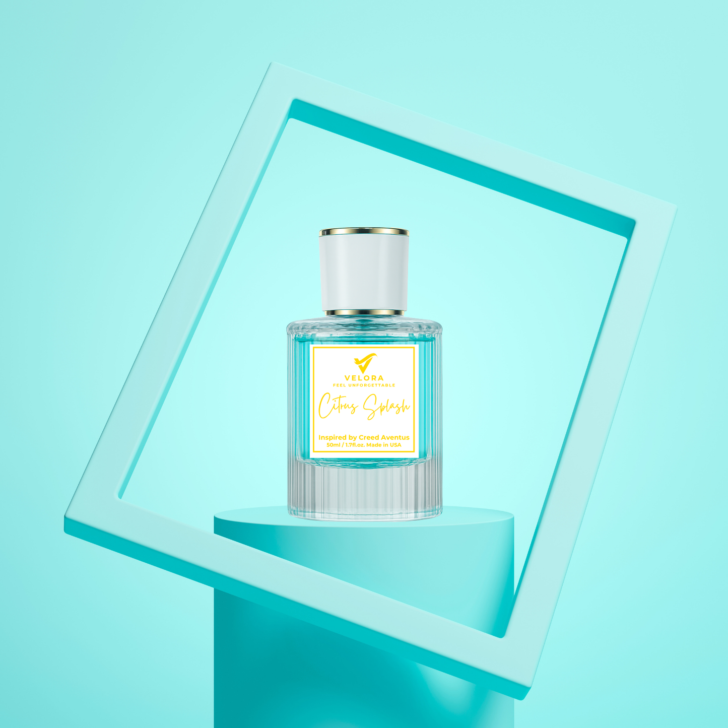Velora's Citrus Splash - Inspired by Aventus | Premium 50ml Perfume + Free 5ml Pocket Perfume