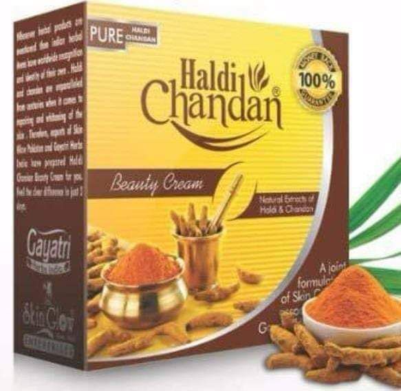 Haldi Chandan Beauty Cream – Natural Turmeric & Sandalwood Extracts for Glowing, Healthy Skin