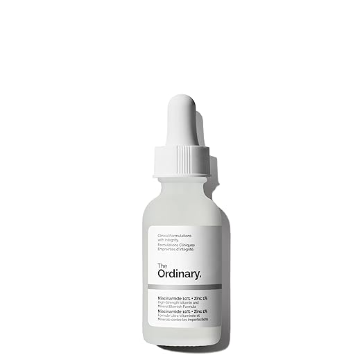 The Ordinary Niacinamide 10% + Zinc 1% – Smoothing Serum for Blemish-Prone Skin