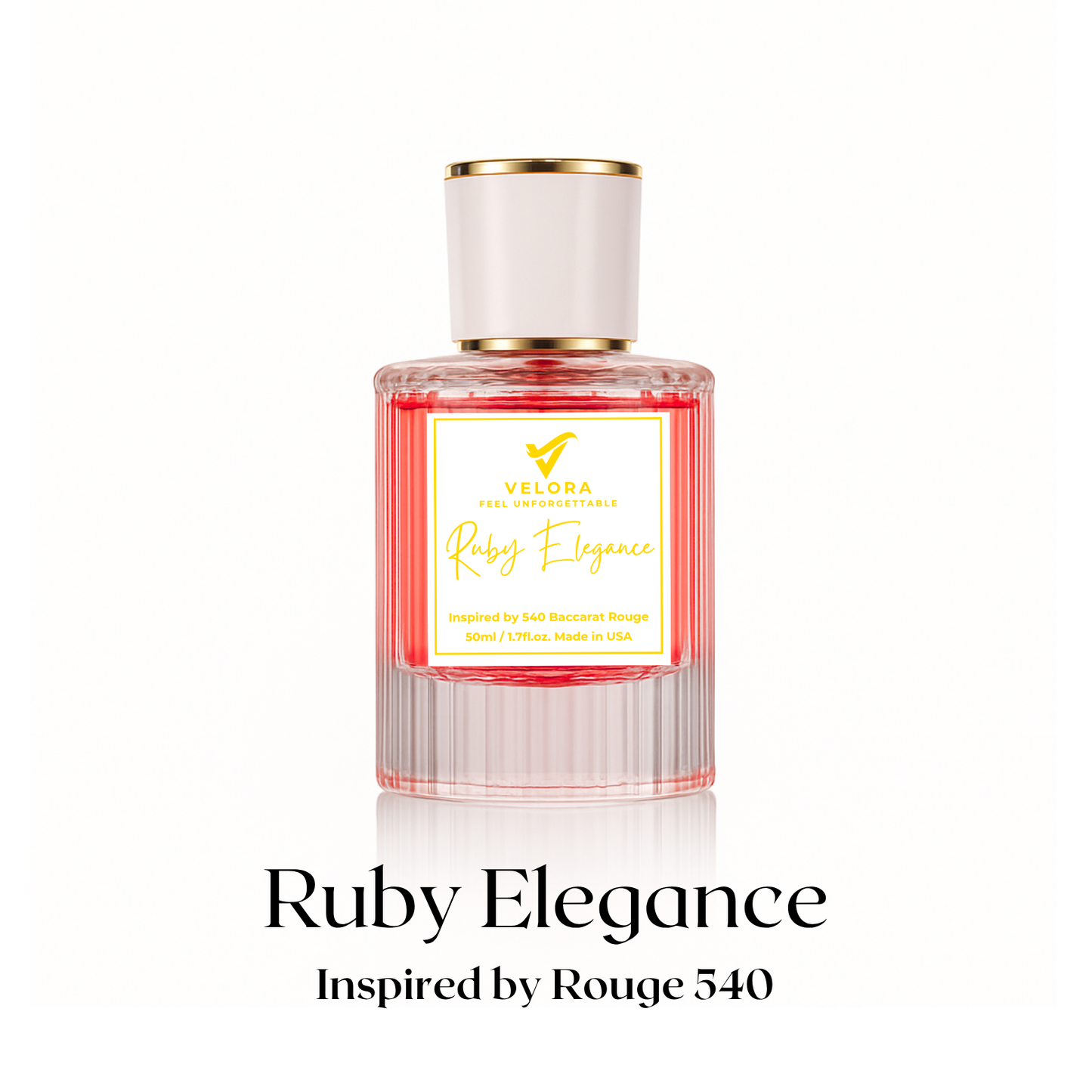 Velora Ruby Elegance – Women’s Perfume 50ml | Long Lasting Eau de Parfum Inspired by Rouge 540