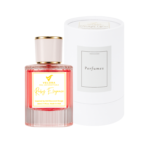 Velora Ruby Elegance – Women’s Perfume 50ml | Long Lasting Eau de Parfum Inspired by Rouge 540