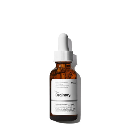Ordinary Caffeine Solution 5% + EGCG – Depuffing Eye Serum for Dark Circles & Tired Eyes