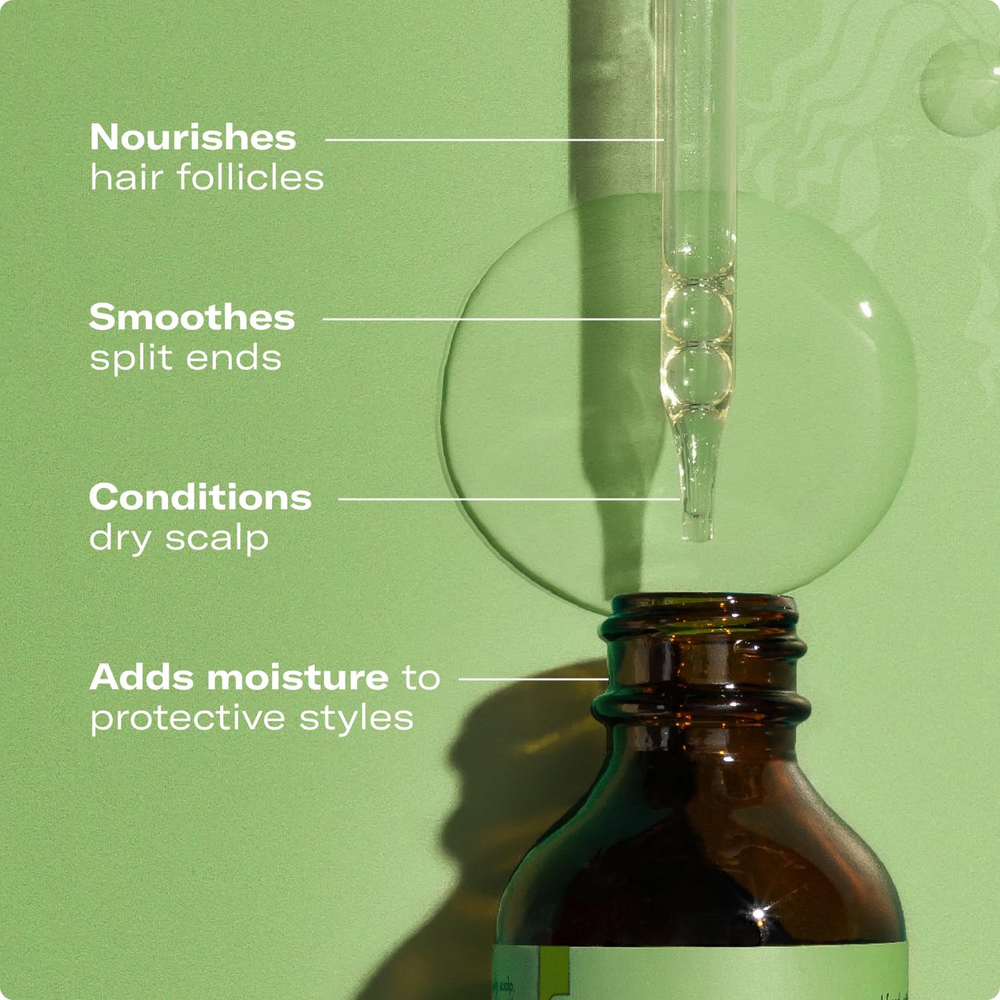 Mielle Organics Rosemary & Mint Hair Oil – Split Ends & Dry Scalp Treatment with Biotin & Essential Oils (2 fl oz)