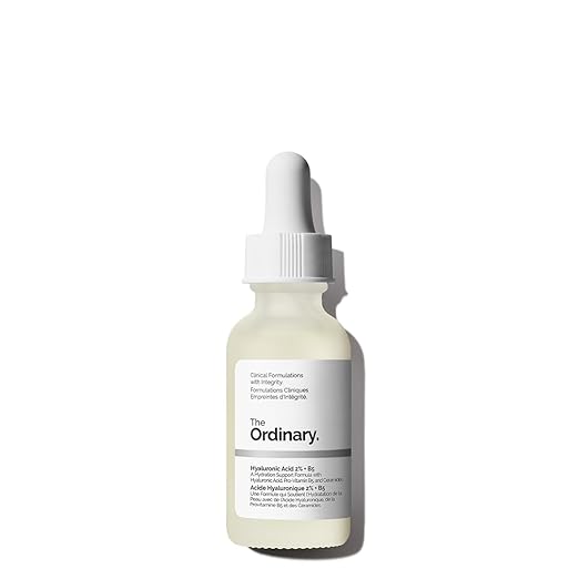 The Ordinary Hyaluronic Acid 2% + B5 (with Ceramides) – Multi-Depth Hydration Serum for Plumper, Smoother Skin
